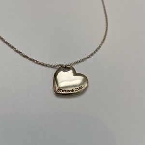 Tiffany’s Double Heart Cutout Necklace